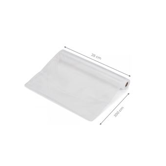 Lot de 2 rouleaux 28cmx300cm pour appareil à emballage sous vide Livoo DOM505