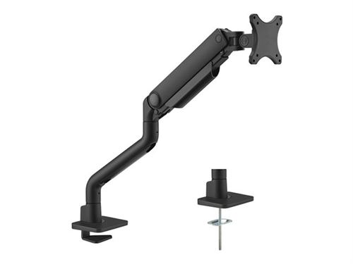 Neomounts DS70S-950BL1 - Kit de montage (bras de montage pour bureau) - pleine action - pour moniteur - aluminium - noir - Taille d'écran : 17-49