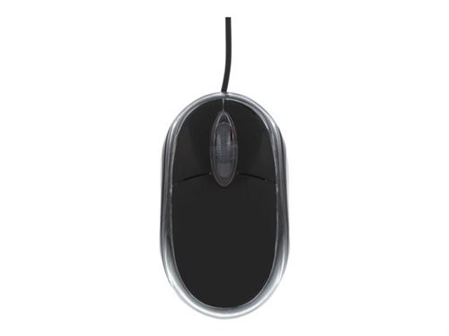 Non Communiqué Noir T'nb Clicky - Souris - Ultra Compact - 3 Boutons - Filaire - Usb-A