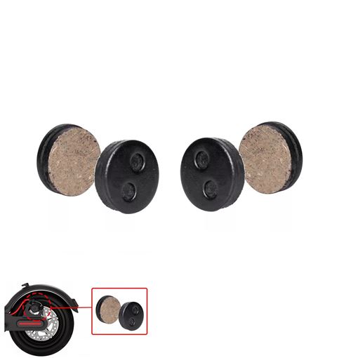 2 paire de plaquettes de frein pour trottinette électrique Xiaomi M365  (uniquement M365) - Accessoire trottinette électrique - Achat & prix