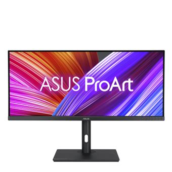 ASUS ProArt PA348CGV - Écran LED - 34" - 3440 x 1440 UWQHD @ 120 Hz - IPS - 400 cd/m² - 1000:1 - HDR10 - 2 ms - 2xHDMI, DisplayPort, USB-C - haut-parleurs - noir