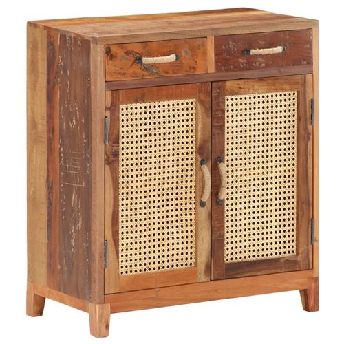 vidaXL Buffet 65x35x75 cm Bois de récupération massif
