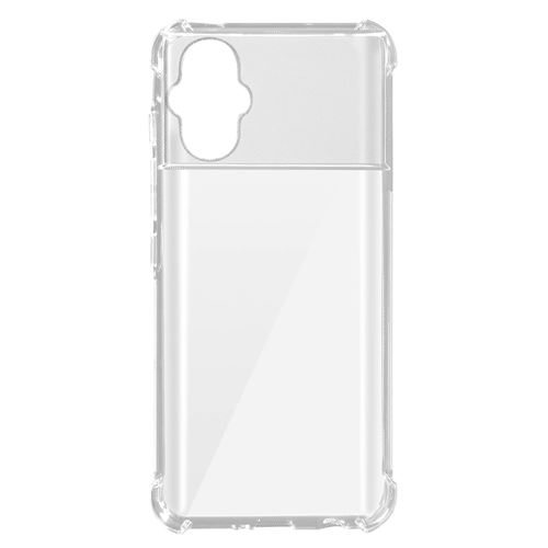 Coque pour Xiaomi Poco M5 Silicone Gel Coins Renforcés Avizar Transparent