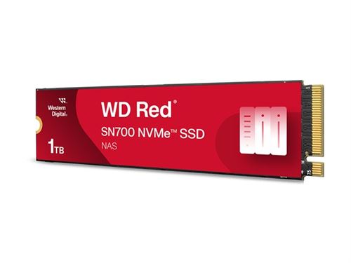 WD Red SN700 WDS100T1R0C - SSD - 1 TB - intern - M.2 2280 - PCIe 3.0 x4 (NVMe)