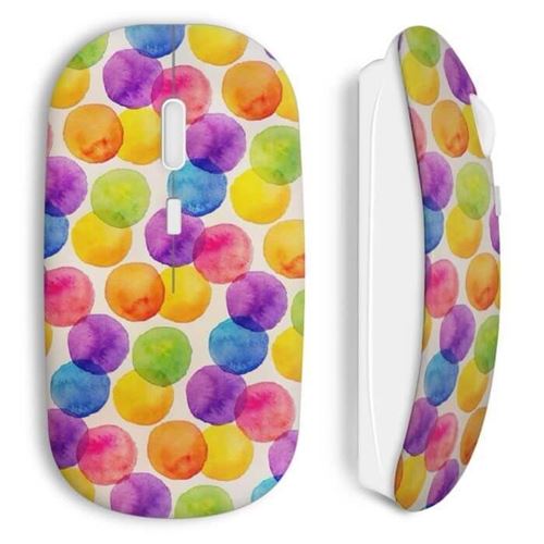 Souris sans fil Points painted Maniacase