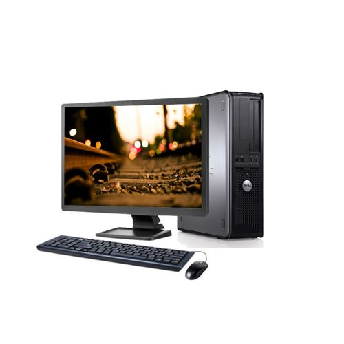 Unité centrale Dell 780 DT - Core 2 Duo - RAM 4Go - HDD 160Go - Windows 7 - Ecran 22 - Reconditionné