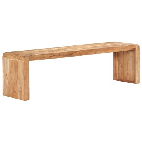 vidaXL Banc 160x38x45 cm Bois solide d'acacia