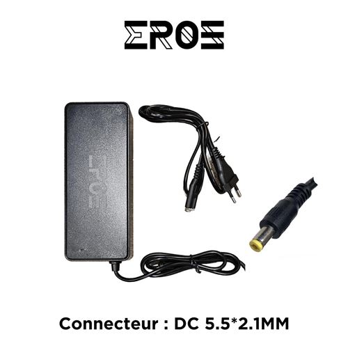  Eroz Chargeur Rapide Universel de Trottinette &Eacute;lectrique pour Batterie 72V 