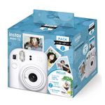 Leebotree Étui pour appareil photo instantané compatible avec Instax Mini 12 / Mini 11 Zacht Art vide avec étui Schouderriem en Pouch (Bloesem Roze