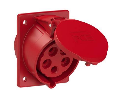pieceE 425-6tt Add-On Socket 32A 5-Pin 400V Screwless Terminals