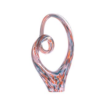 Sculpture Lilly en verre 25 cm - Table Passion - Multicolore - Verre - 1
