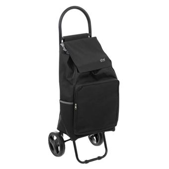 FIVE Simply Smart - Chariot de Marché "Nomade" 95cm Noir - 1