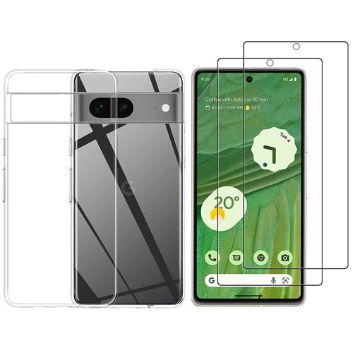 Coque pour Google Pixel 7 et 2 Verres Trempe Film Protection Ecran  Phonillico©