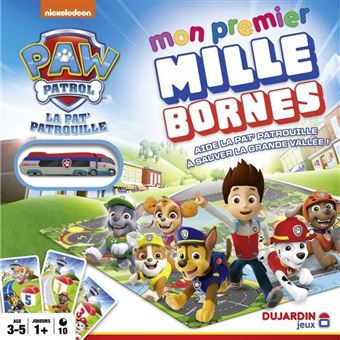 Jeu de cartes Dujardin Mille Bornes Pat Patrouille