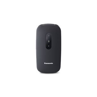 Téléphone portable Panasonic KX-TU446EXB 6,1 cm (2.4') 110 g Noir pour seniors - 1