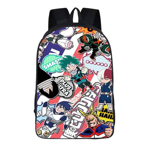 Sac à dos My Hero Academia pour Enfants Cadeaux pour Garçon (SD1470) 29*16*42cm Multicolore