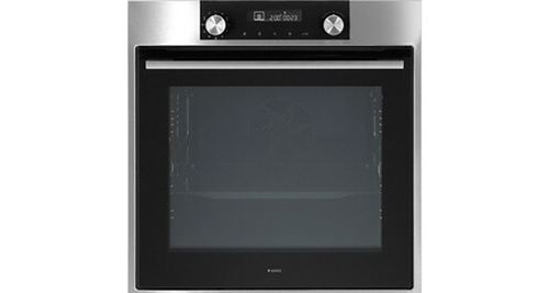 Four Pyrolyse 60 Cm-Inox Anti-Traces-71 L-Classe Energetique A+-Display-2 Boutons Ergonomiques-Systeme 5 Arrivees D''Air Thermocirculaire-Temperature Max 300C-12 Fonctions-Sonde Culinaire