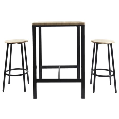The Home Deco Factory Noir Tabouret De Cuisine - Image 3