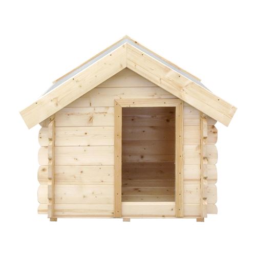 Meilleurs prix pour Petite niche pour chien - H80 x 76 x 99 cm / 0,43 m2 - Timbela M401