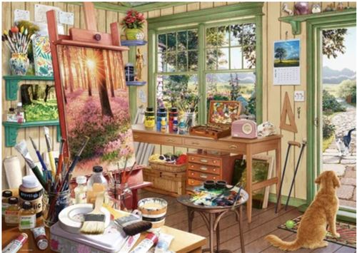 Non Communiqué Puzzle 1000 Pièces - Le Cabanon De L'artiste