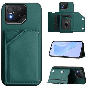 Compatible Étui Pour FOXDOCK Asus ROG Phone 8 Pro Haute Qualité Unique Fonction Baillou Incision Précise Vert - 1