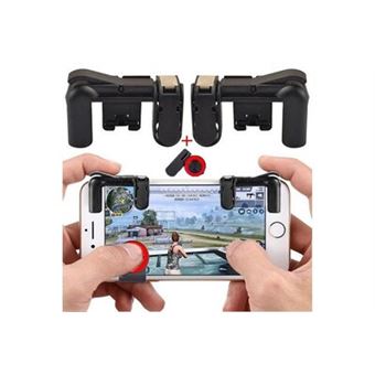 Joystick avec gachettes pour smartphone samsung, huawei, sony, etc jeux video manette ventouse precision universel - 1