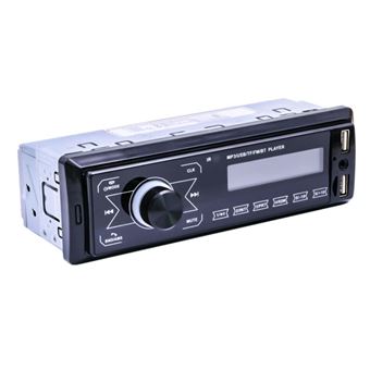 Autoradio Bluetooth 12V MP3 Player FM USB SD Card Appels Main-Libres 60W YONIS - 1