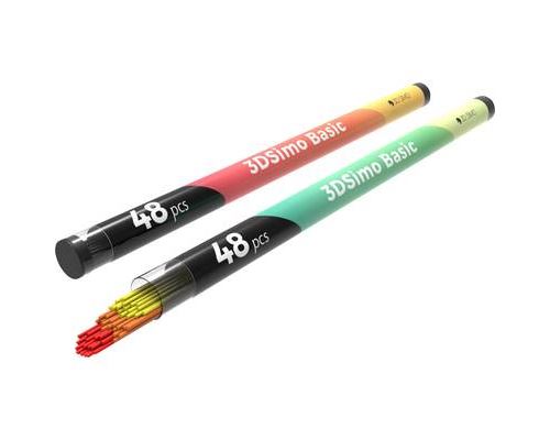 3D SIMO PCL 1 Pack de filaments 50 g jaune, orange, rouge 