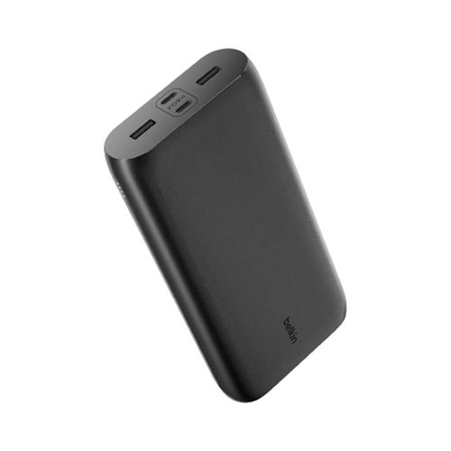 Non Communiqué Noir Belkin Boost Charge - Banque D'alimentation - 26000 Mah - 32 Watt - Pd, Fast Charge - 4 Connecteurs De Sortie (Usb-C, Usb) - Sur Le Câble : Usb-C