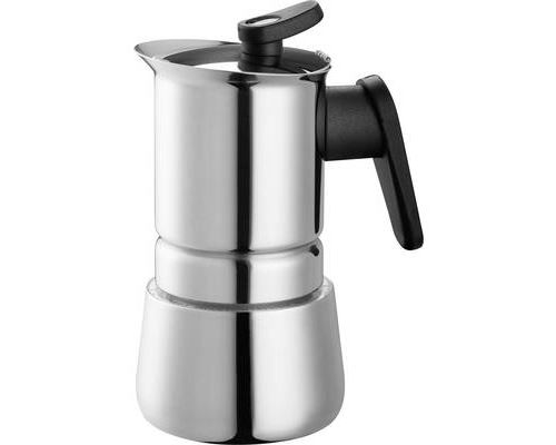 Steelmoka Cafetière italienne acier inoxydable Nombre de tasse=2