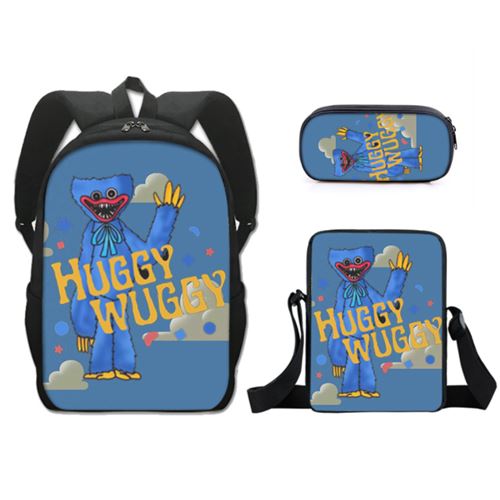 Set de 3 pièces Sacs à Dos Poppy Time Bleu 011