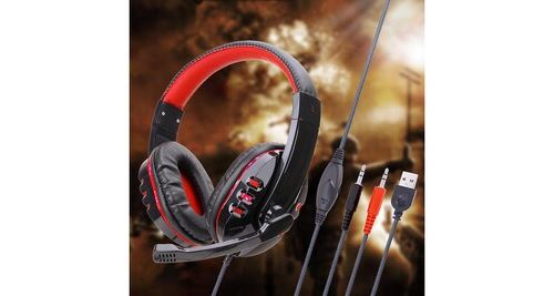 Casque Gaming YIKXIULF USB + 3,5 mm pour Switch