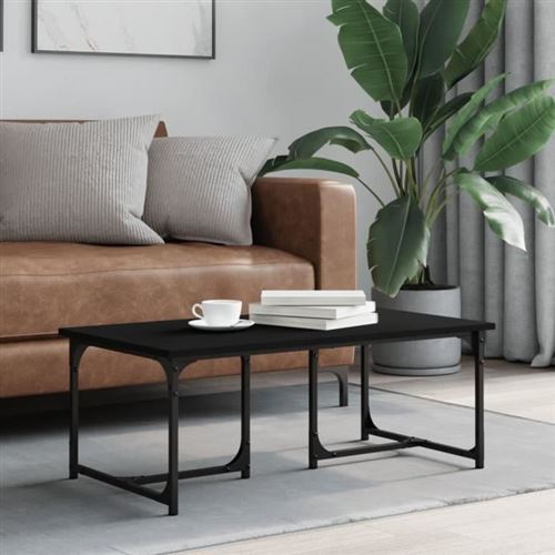 Vidaxl Noir Table Basse - Image 2