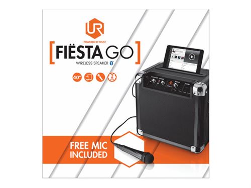 Urban Revolt Fiësta Go Wireless Party Speaker - haut-parleur - sans fil