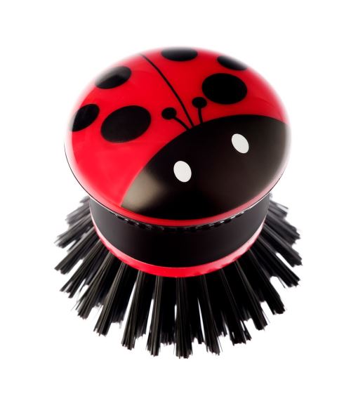 Mini brosse vaisselle coccinelle