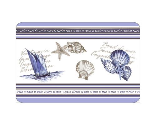 set de table 28.5 x 44 cm polypropylene opaque seaside