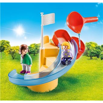 Playmobil 1.2.3 Aqua 70270 Toboggan aquatique