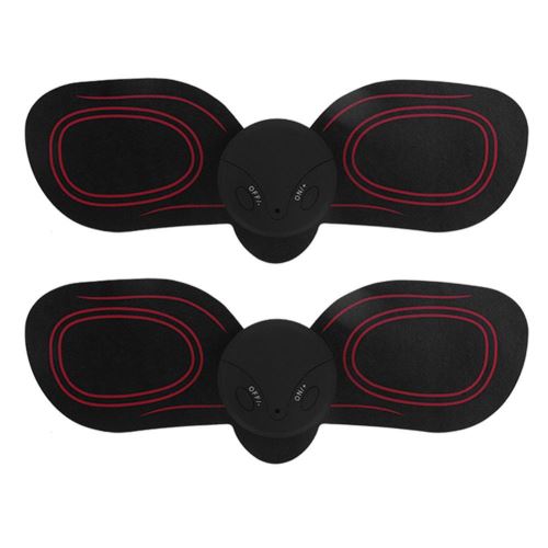 Appareil d'exercice pour exercices de musculation rechargeable avec stimulateur musculaire abdominal rechargeable (rouge)