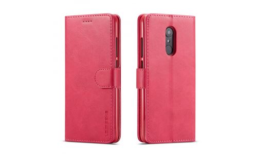 Etui type portefeuille pour Redmi-5 PLUS fushia gamme LC.IMEEKE