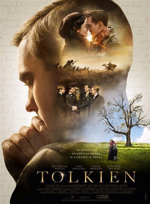 Tolkien - 2019 - Nicholas Hoult, Lily Collins - 116x158cm - Affiche État correct - N/A reconditionné disponible sur Fnac