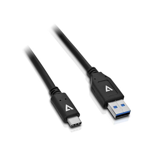 V7 - USB-kabel - USB-C (M) naar USB (M) - USB 2.0 - 1 m - zwart