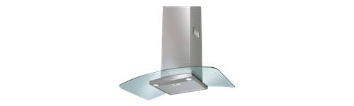 Smeg Elite KFV92E - hotte décorative - inox et verre