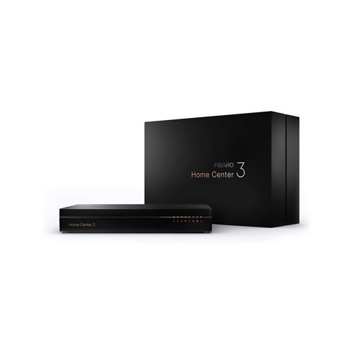 Box domotique Home Center 3 - Noir - Fibaro - Occasion
