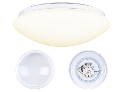 Plafonnier / applique murale à LED - Ø 26 cm - Blanc chaud