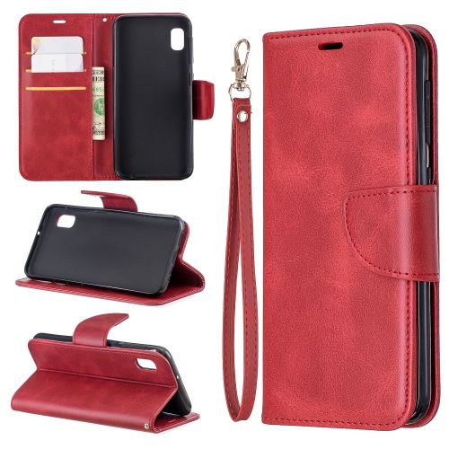 Etui en PU avec support rouge pour Samsung Galaxy A10e