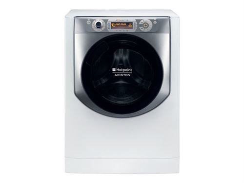 Hotpoint Ariston Aqualtis Aq104D497Sd Eu / Bn - Machine À Laver - Largeur : 60 Cm - Profondeur : 62 Cm - Hauteur : 85 Cm - Chargement Frontal - 71 Litres - 10 Kg - 1351 Tours/Min - Blanc