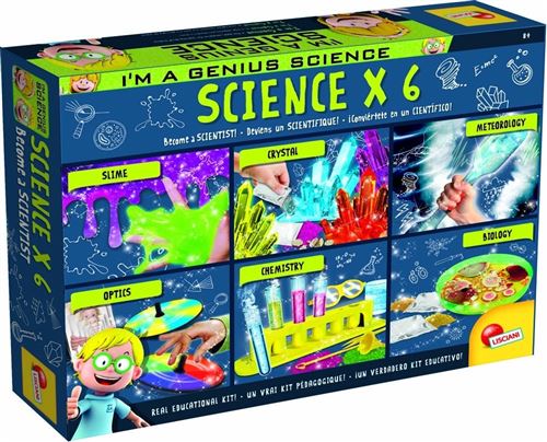 Jeu Du Genius Scientifique - Lisciani Multicolore