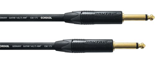 Cordial CSI9PP-175 - Câble jack-jack droits mono Neutrik 9 m