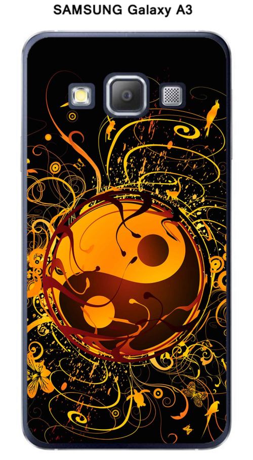 Coque Samsung Galaxy A3 design yinyang