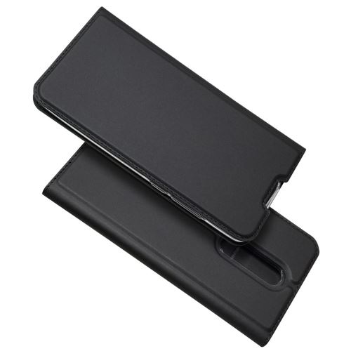 Etui en PU adsorption magnétique avec porte-carte noir pour votre Xiaomi Redmi K20/Mi 9T